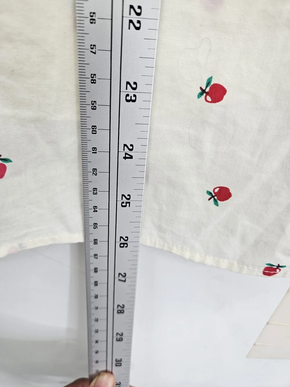 J. Crew Cream Button-Down Shirt with Red Floral Embroidery